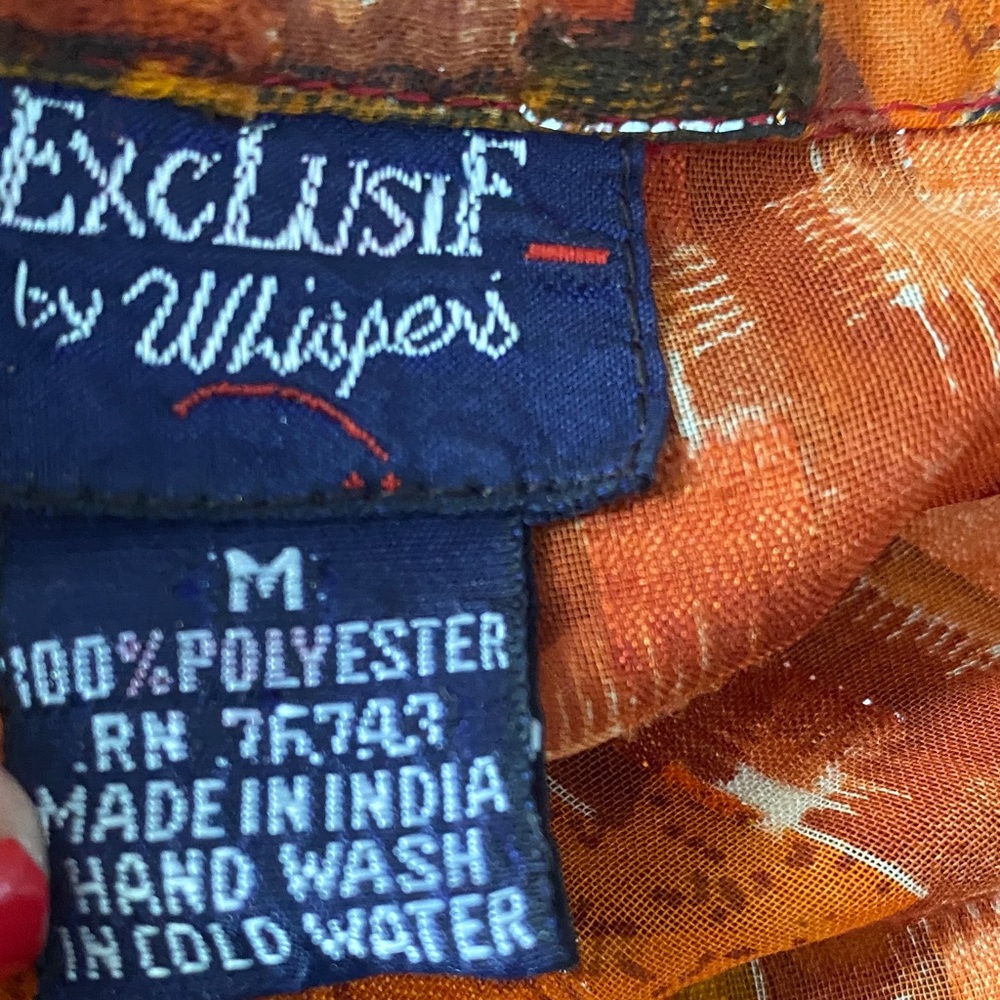 Multicolor Patchwork Blouse - image 8